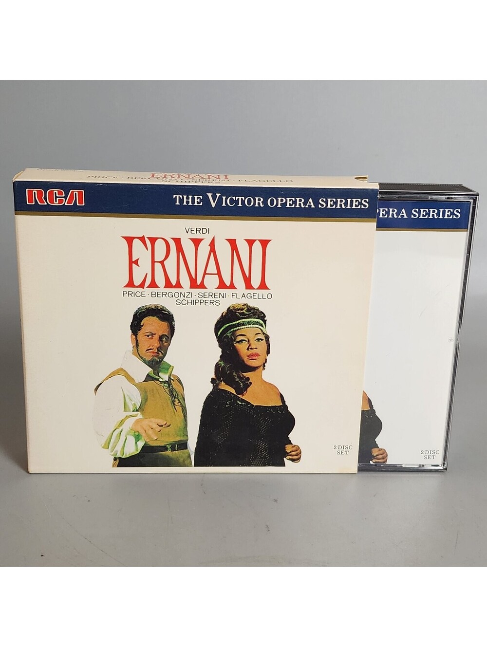 Verdi: Ernani - Leontyne Price, Bergonzi, Sereni, Flagello, Schippers 2-CD Set